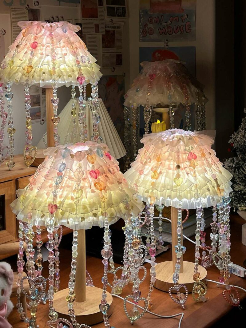 FairyDrape Enchanted Beaded Lamp - Image 2