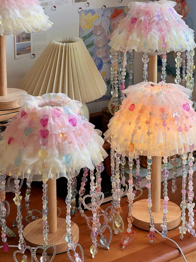 FairyDrape Enchanted Beaded Lamp - Image 3