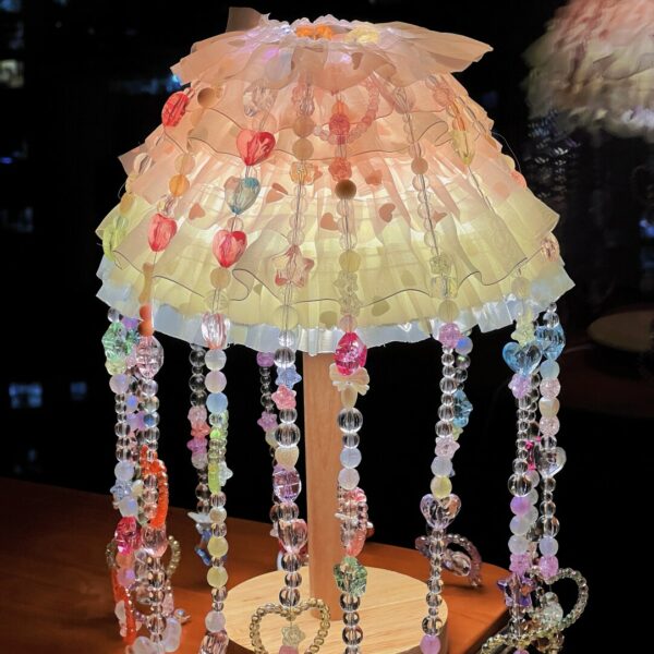 FairyDrape Enchanted Beaded Lamp