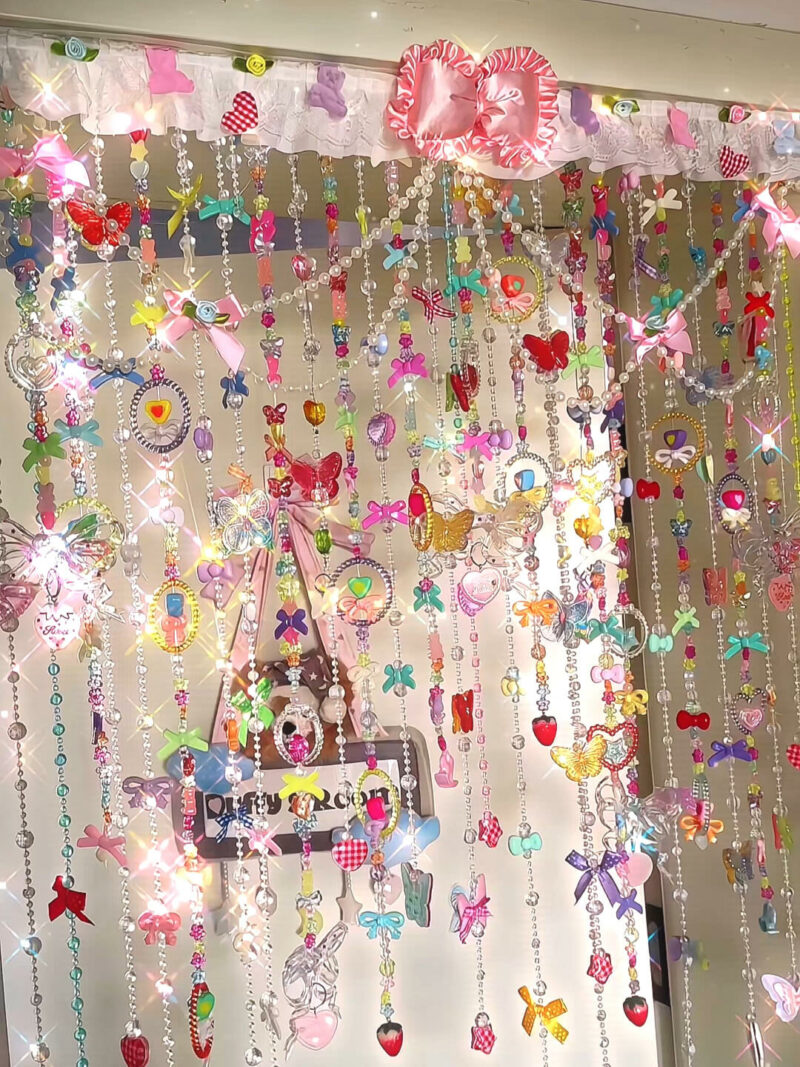 FairyDrape Spring Blossom Beaded Curtain - Image 4