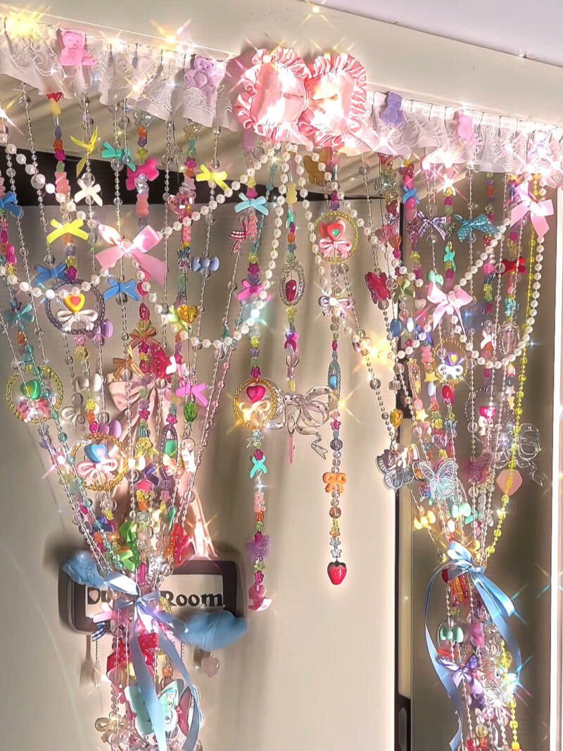 FairyDrape Spring Blossom Beaded Curtain